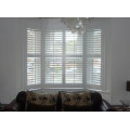 New Design Excellent Quality Half Price Custom Made Stained Window With Built-In Shutter